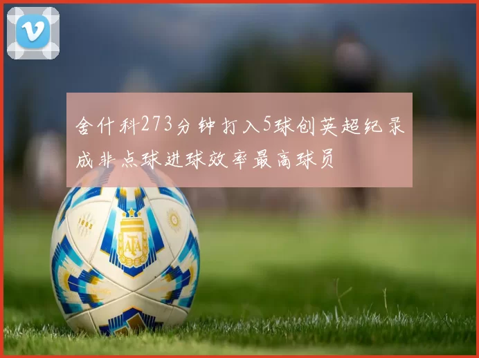 舍什科273分钟打入5球创英超纪录成非点球进球效率最高球员
